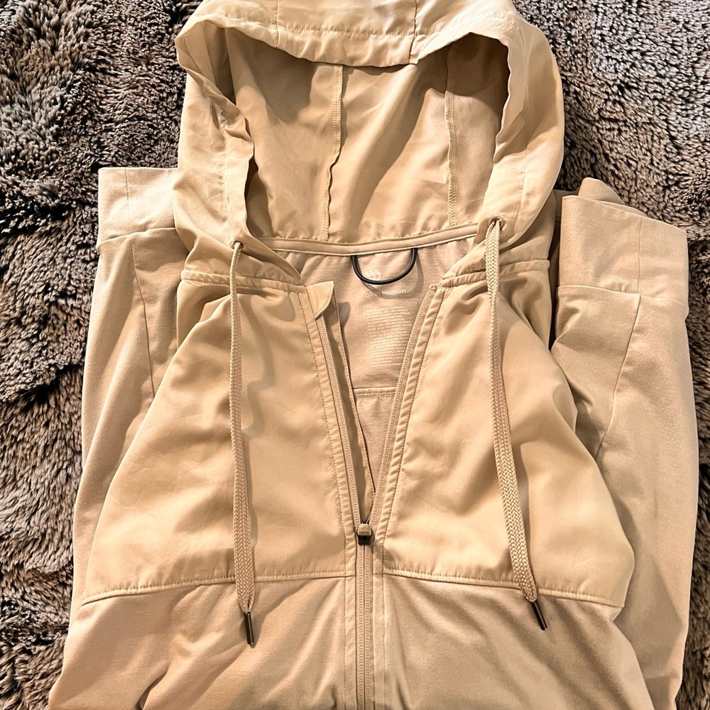 Men’s All in Motion Tan Hooded Jacket